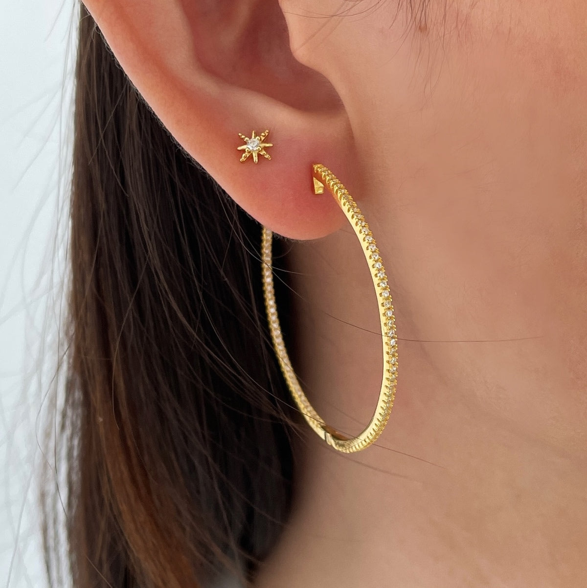 [Together]Popular Large Hoop Earrings