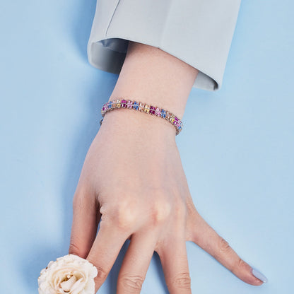 [Together]Sparkling Exquisite Multi Cut Party Bracelet