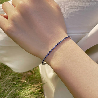 [Together]Radiant Colorful Round Cut Party Bracelet