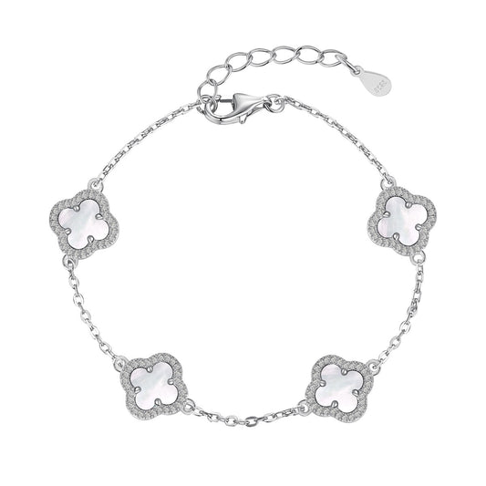 [Together]Four-Leaf Clover Exquisite Bracelet