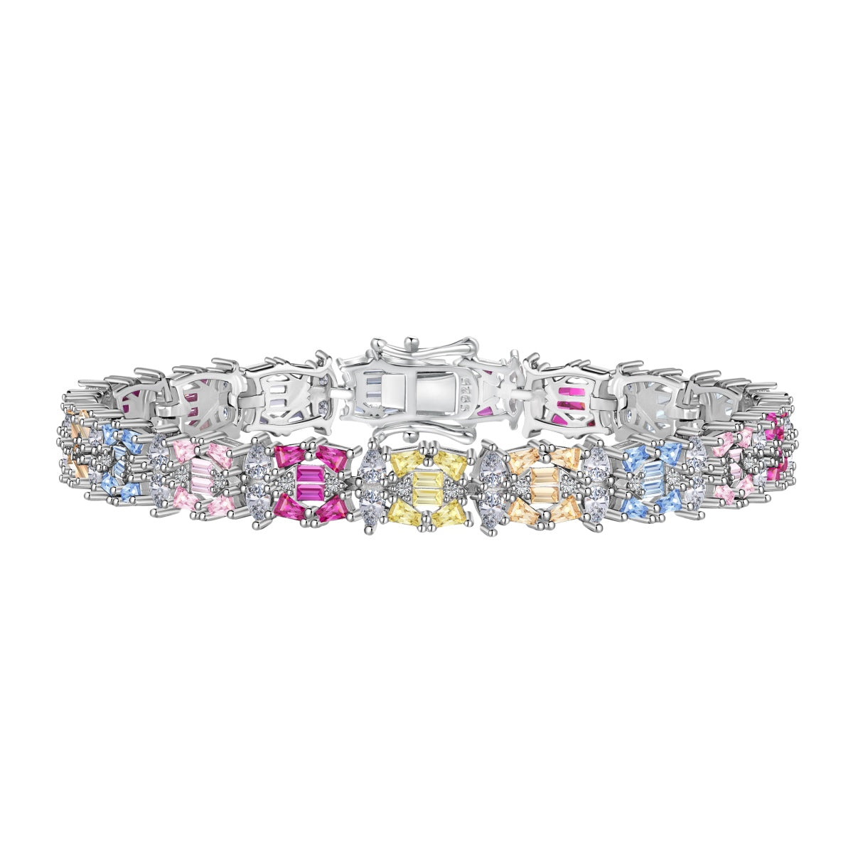 [Together]Delicate Colorful Multi Cut Party Bracelet